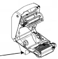 Zebra Bottom Frame Assy. 3842 (G105910-160)